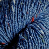 ARAN TWEED-BLUE