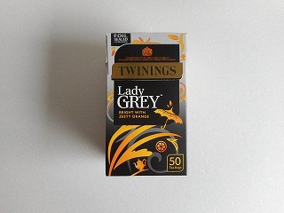 紅茶 Lady GREY（レディグレイ）50P箱（Twinings) addiの針・編み物まわりの輸入雑貨 ： room amie （るーむあみ）