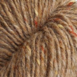 ARAN TWEED-LIGHT BROWN